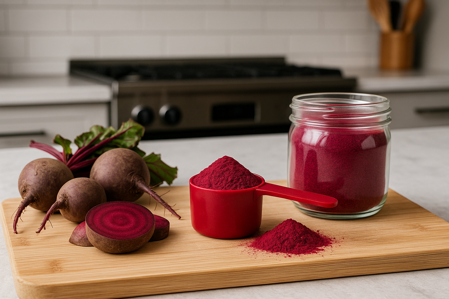 Rödbetspulver