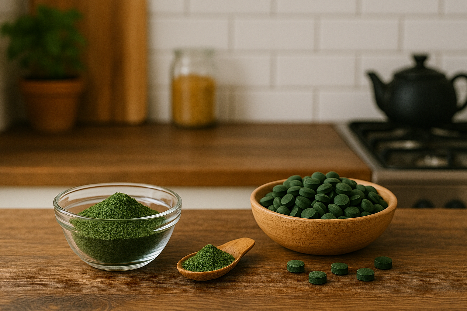 Chlorella bra för